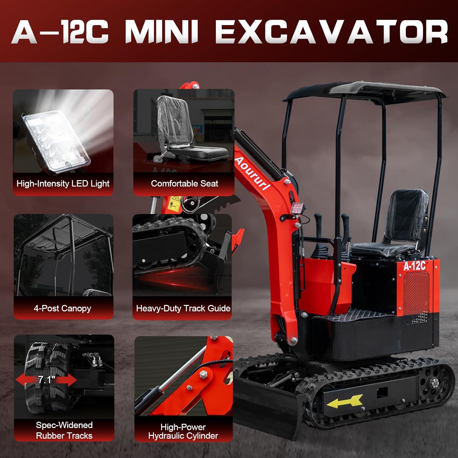 Aoururl 1.4 Ton Mini Excavator review — compared against top alternatives in the same category