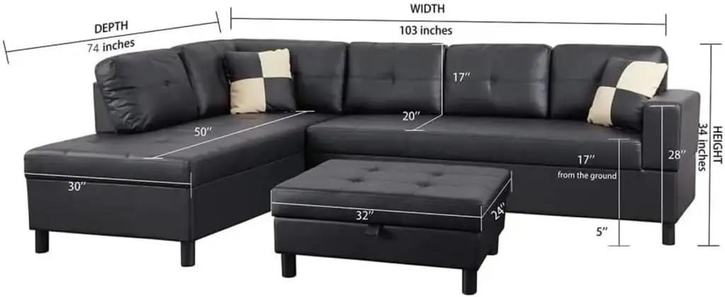 BERHUTJ Sectional Sofa Review: Pros & Cons Verdict 3 Setting up the BERHUTJ sectional sofa review,BERHUTJ review and rating,BERHUTJ sectional sofa worth buying,BERHUTJ review pros cons,BERHUTJ sectional sofa honest opinion,BERHUTJ review verdict for the first time