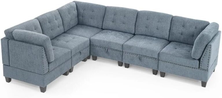 Image 1 of DUYHBAWRS modular sectional sofa review