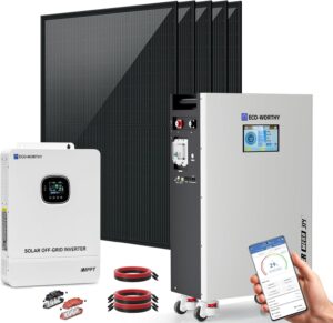 Image 1 of ECO WORTHY 10000W off-grid solar kit review