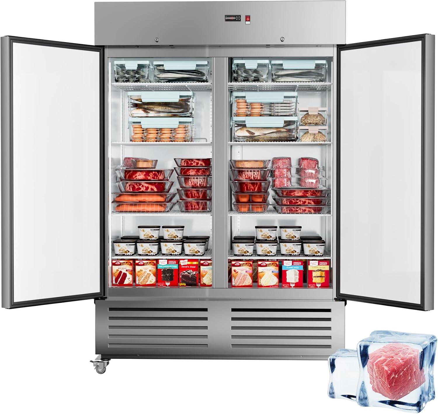 Ferueo commercial freezer review,Ferueo freezer review and rating,is Ferueo commercial freezer worth buying,Ferueo 36 cu ft freezer review pros cons,Ferueo upright freezer review honest opinion,Ferueo F-ST54BF review verdict real-world performance test results