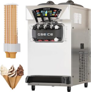 Image 1 of GSEICE commercial ice cream maker review