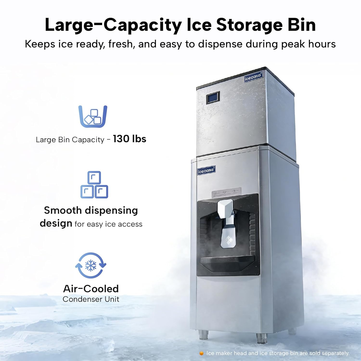 ICECASA commercial ice dispenser review,ICECASA ice dispenser review and rating,ICECASA ice dispenser review pros cons,ICECASA ice dispenser review honest opinion,ICECASA commercial ice dispenser review verdict,ICECASA ice dispenser review worth it performance test results