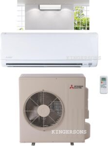 Image 1 of Mitsubishi 18k BTU mini split review
