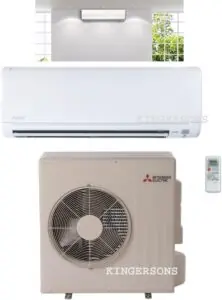 Image 1 of Mitsubishi 18k BTU mini split review