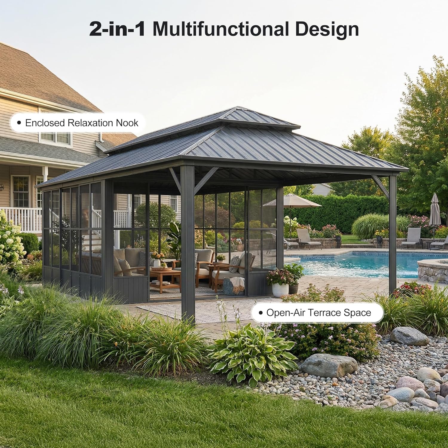 PURPLE LEAF screened gazebo review,PURPLE LEAF gazebo review and rating,is PURPLE LEAF gazebo worth buying,PURPLE LEAF sunroom gazebo review pros cons,PURPLE LEAF gazebo review honest opinion,PURPLE LEAF solarium gazebo review verdict key features examined up close