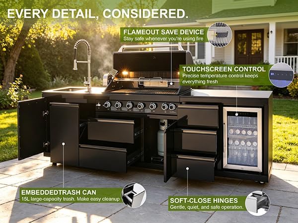 WINKIZA outdoor kitchen island review,WINKIZA outdoor kitchen island review and rating,WINKIZA outdoor kitchen island honest review,WINKIZA outdoor kitchen island review pros cons,WINKIZA 114 outdoor kitchen review verdict,is WINKIZA outdoor kitchen island worth buying review key features examined up close