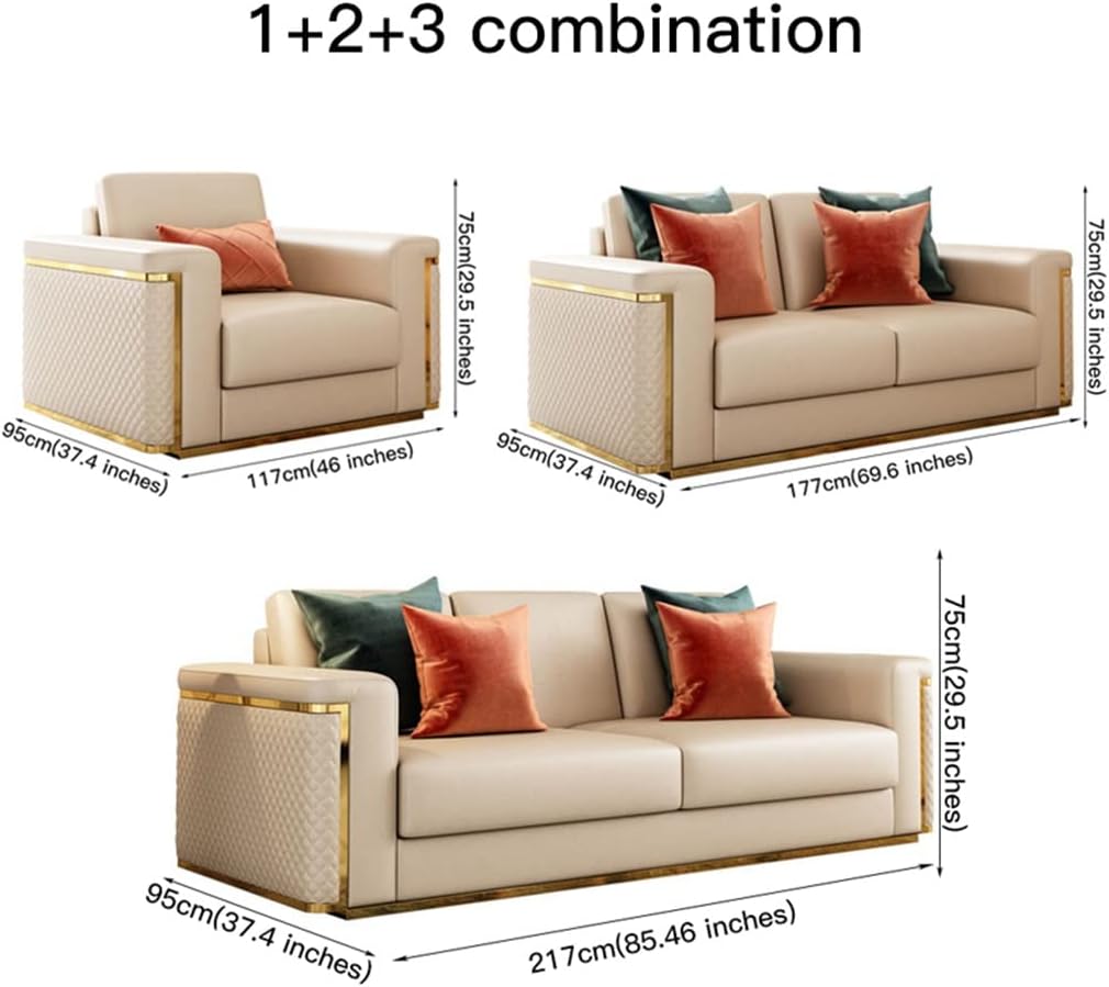 YWMLFZ leather sofa review feature breakdown and specification detail