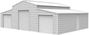 Image 1 of 42x30 metal storage shed review