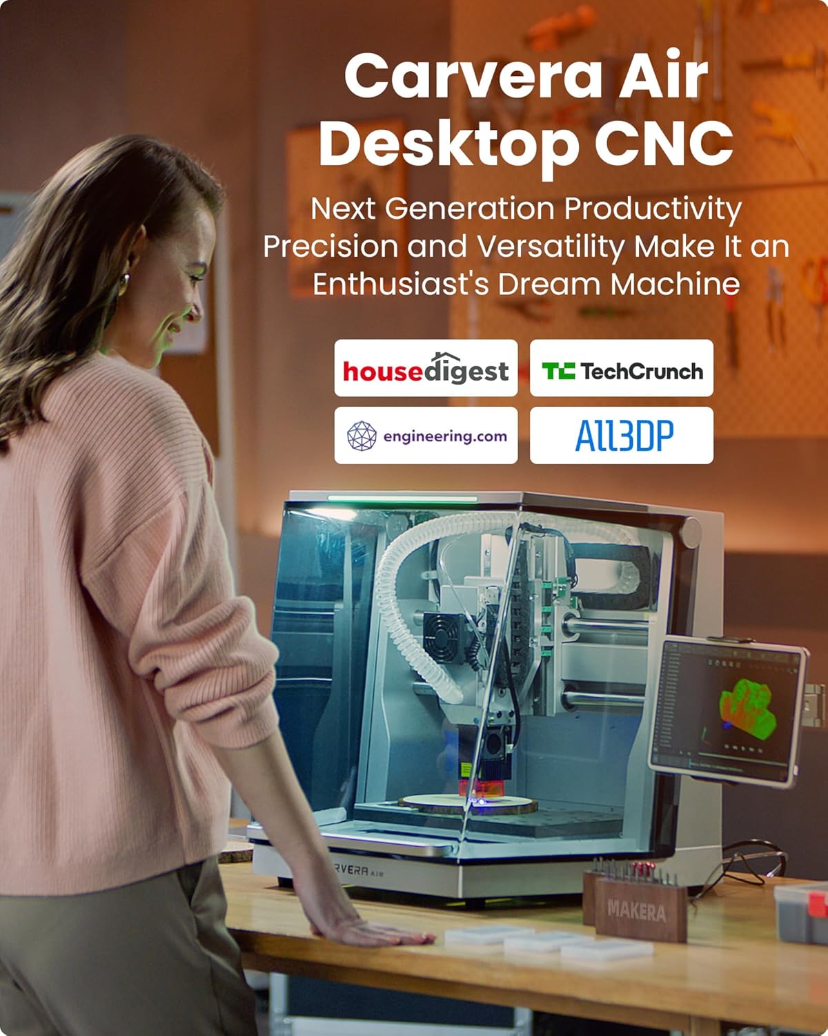 Carvera Air Desktop CNC Review: Honest Pros, Cons & Verdict 2 Carvera Air desktop CNC review,Carvera Air CNC machine review,Carvera Air 4th axis review,Carvera Air review pros cons,Carvera Air CNC worth buying,Carvera Air honest review setup process and initial configuration