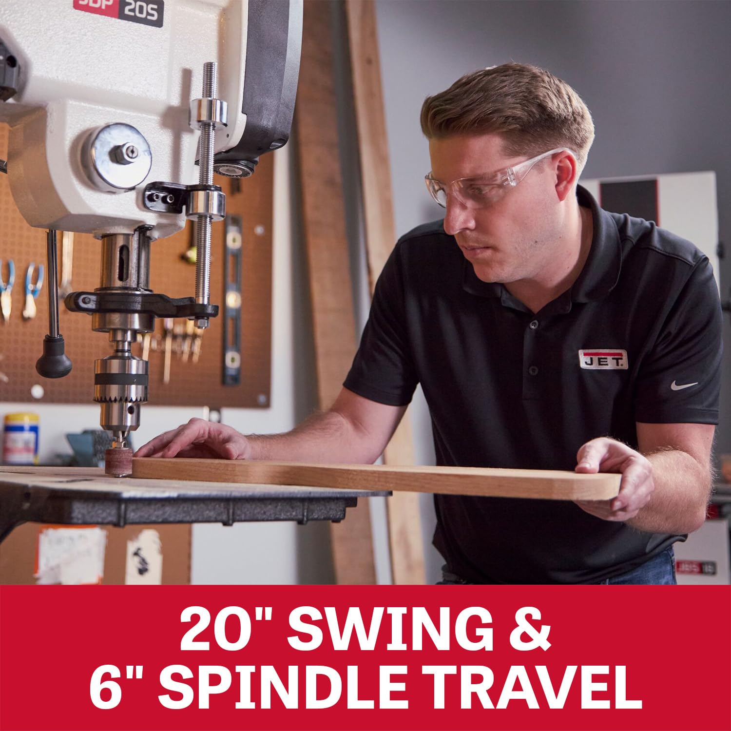 JET JDP-20S drill press review,JET JDP-20S drill press review and rating,is JET JDP-20S worth buying,JET JDP-20S review pros cons,JET smart drill press honest review,JET JDP-20S review verdict during hands-on performance testing