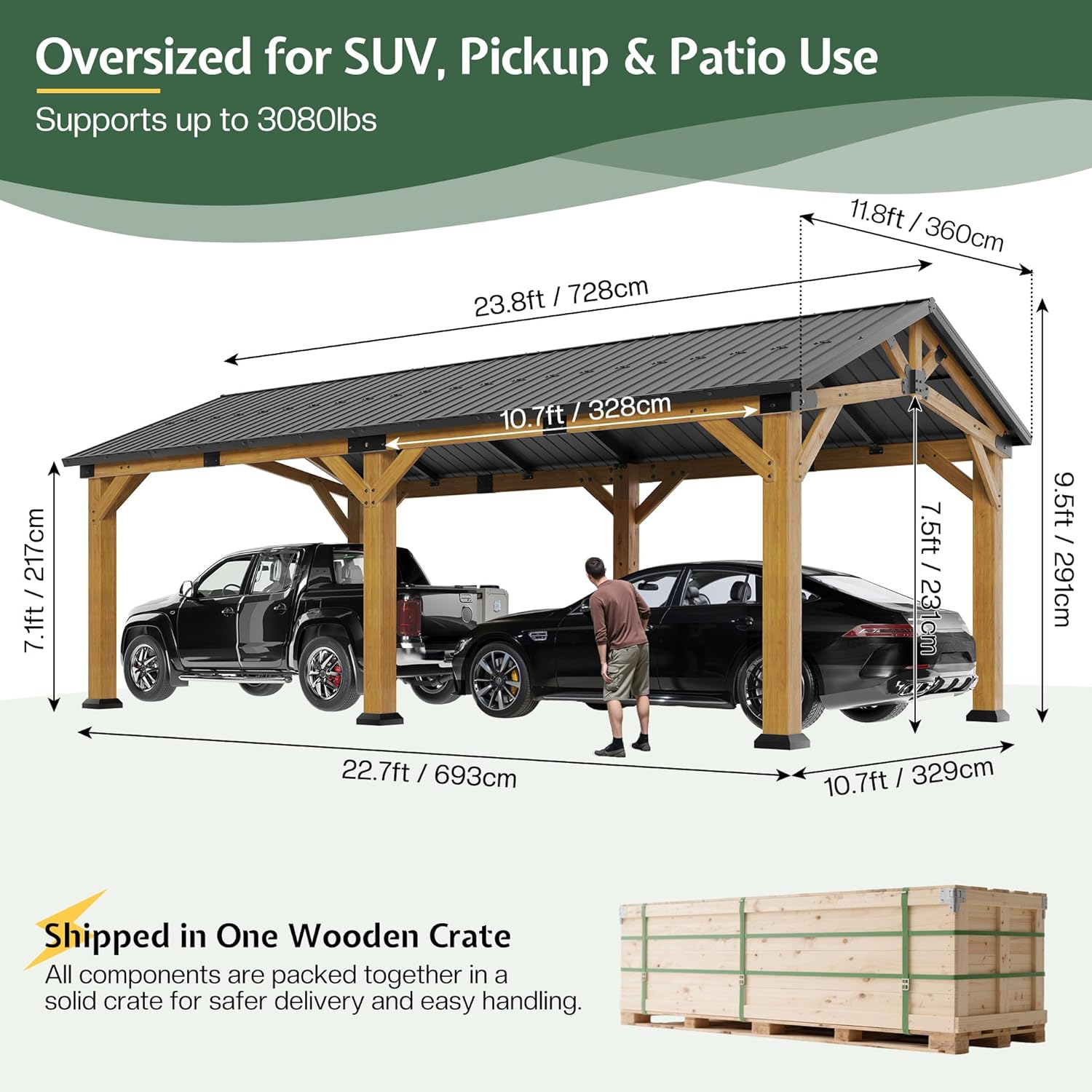 Jocisland carport review and rating setup experience