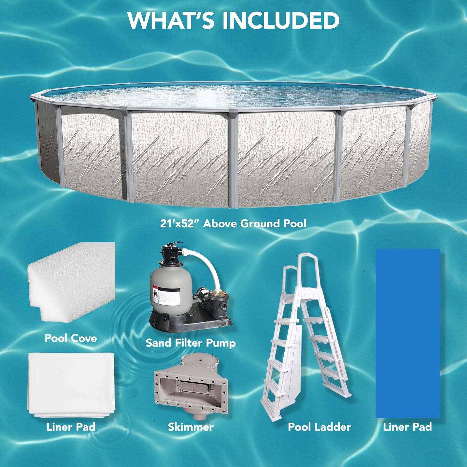 Puri Tech Above Ground Pool Review: Unbiased Pros & Cons 2 Hands-on testing of the Puri Tech above ground pool review – water clarity and structural check