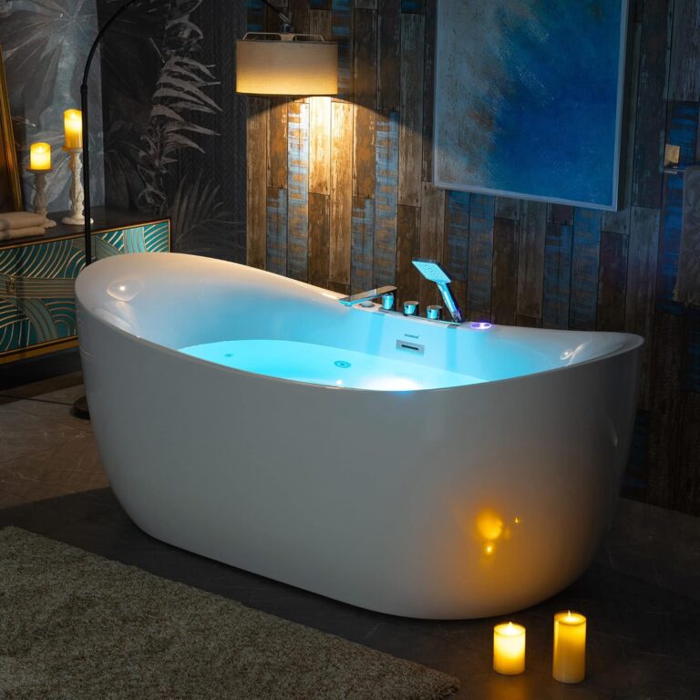 Image 1 of WOODBRIDGE 72 inch whirlpool bathtub review