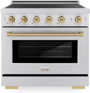 Image 1 of ZLINE Autograph Edition induction range review