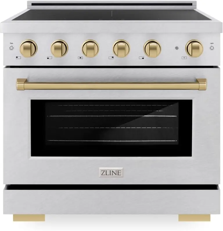 Image 1 of ZLINE Autograph Edition induction range review